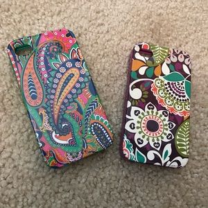 ⭐️LAST CHANCE⭐️2 Vera Bradley iPhone 4/4s cases